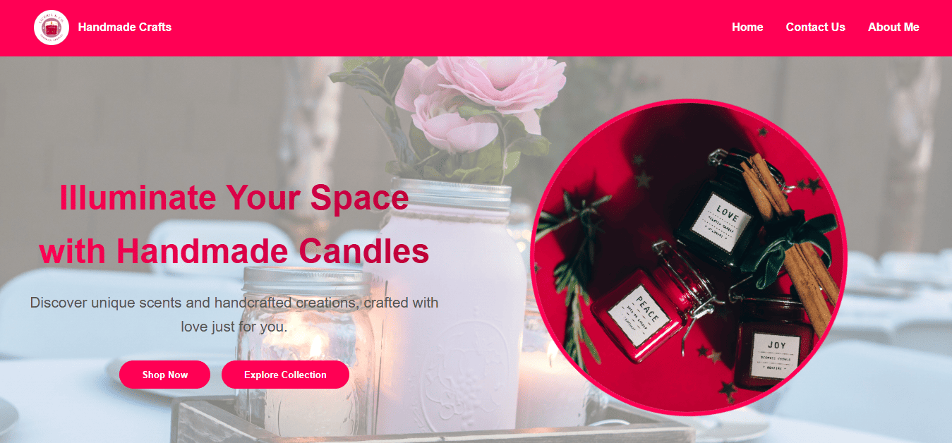 Handmade Products Store